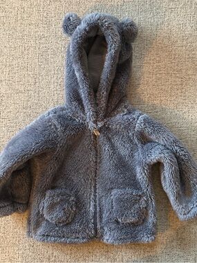 Carters Plush Hooded Baby Jacket -